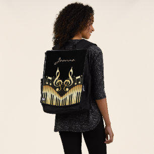 Gold Music-toetsenbord Rugtassen