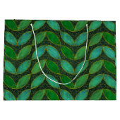 "Gold 'n Leaf" cadeautas tas (Achterkant)