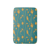 Gold Nautical Pattern Badmat (Voorkant Verticaal)