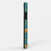 Gold Nautical Pattern Case-Mate iPhone Case (Achterkant/rechts)