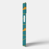 Gold Nautical Pattern Case-Mate iPhone Case (Achterkant / Rechts)