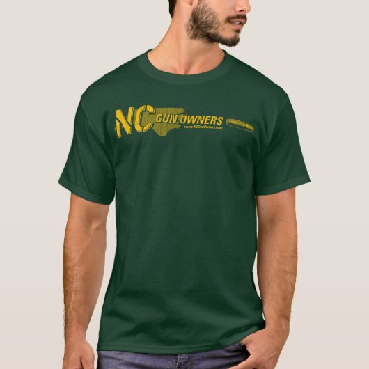 Gold NCGO logo T-shirt (Voorkant)