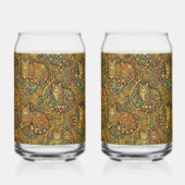 Gold Nouveau Style Cats (Verso)