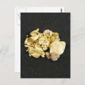 Gold Nuggets Briefkaart (Voorkant / Achterkant)