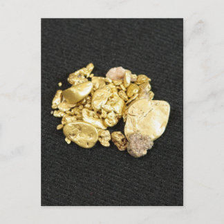 Gold Nuggets Briefkaart