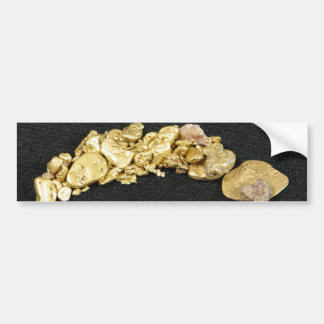 Gold Nuggets Bumpersticker
