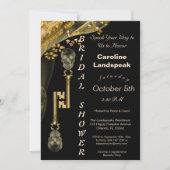 Gold Nuggets & Veil, Skeleton Keys Hallowedding in Kaart (Voorkant)