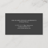 Gold Olive Branch krans Logo Visitekaartje (Achterkant)