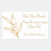 Gold Olive Branch Label (Voorkant)