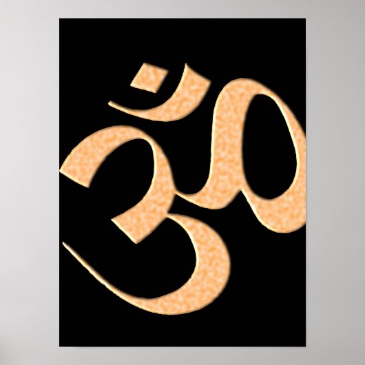Gold Om  Poster (Voorkant)