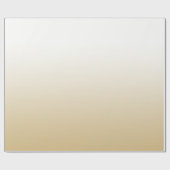 Gold Ombre Cadeaupapier (Vlak)