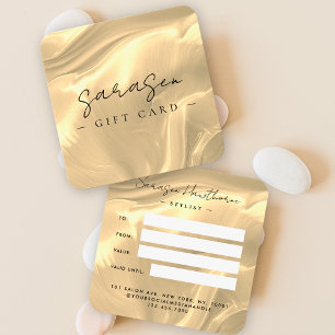 Gold Opal Stone Arrière - plan certificat cadeau