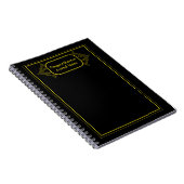 Gold Ornamental Framed Notitieboek (Rechterzijde)