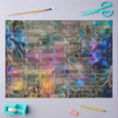 Gold Paarse Wall Art Dream Tissuepapier (Craft)