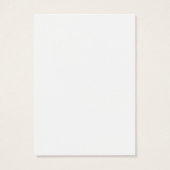 Gold Paint Splash Earring Display Card Visitekaartje (Achterkant)