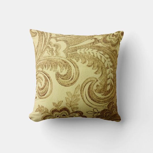 Gold Paisley Classic | Oreiller (Recto)