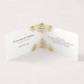 Gold Paisley Mandala Visitekaartjes (Binnen)