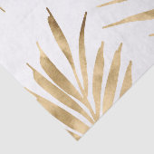 Gold Palm Fronds Tissuepapier (Detail)