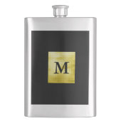 Gold paneled Black-II Flacon (Voorkant)