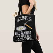 Gold Panning Gift - Mining Funny Miner Draagtas (Dichtbij)