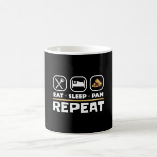 Gold panning prospectief East Sleep Pan Repeat Koffiemok