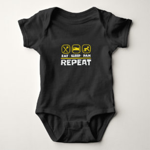 Gold panning prospectief East Sleep Pan Repeat Romper