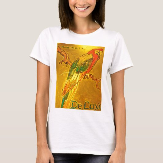 Gold Parrot T-shirt (Voorkant)