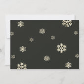 Gold Parties scintillant Festivités | Invitations (Dos)