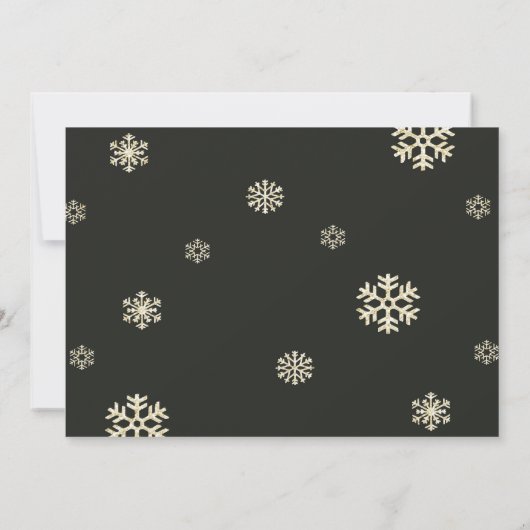 Gold Parties scintillant Festivités | Invitations (Dos)