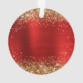 Gold Parties scintillant Red Foil 50e anniversaire (dos)