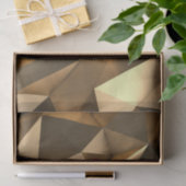 Gold Party Luxe Glam Red Drip Drivers Tissuepapier (Geschenk)