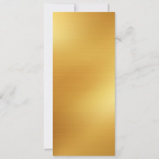 Gold Party Ticket Invitation (Dos)