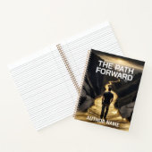 Gold Path Journey Book Cover Inspiration Carnet (Intérieur)