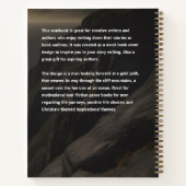 Gold Path Journey Book Cover Inspiration Carnet (Dos)