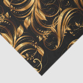 Gold Pattern 1R Tissuepapier (Detail)