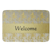 Gold Pattern Badmat (Voorkant)