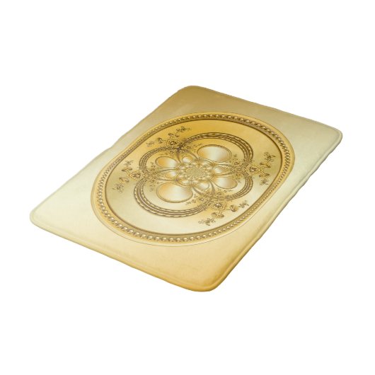 Gold Pattern Badmat (Gekanteld)