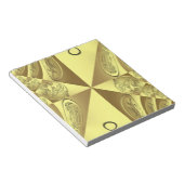 Gold Pattern Notitieblok (Schuin)