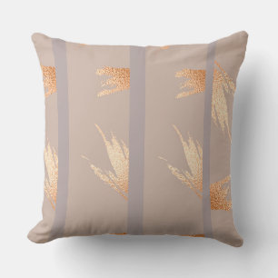 Gold Pattern Reversible Pillow Kussen