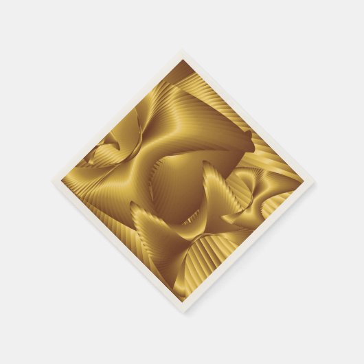 Gold Pattern Servetten (Hoek)