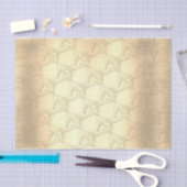 Gold Pattern Tissuepapier (Craft)