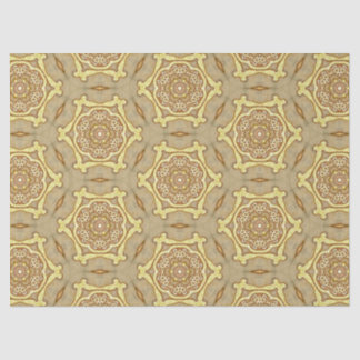 Gold Pattern Tissuepapier