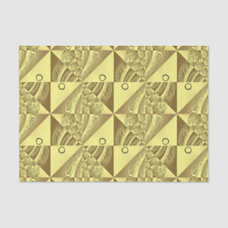 Gold Pattern Tissuepapier