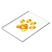 Gold Paw Notitieboek (Linkerzijde)