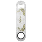 Gold Peacock - Aangepaste flesopening Speed Flessenopener (Voorkant)