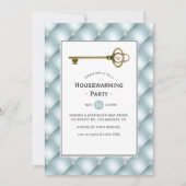  Gold Pearl Key Housewarming Party Kaart (Voorkant)