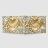 Gold Pearl Womans Anniversaire de fête Livre d'inv (Complet)