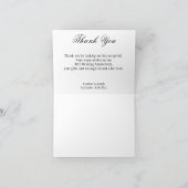 Gold & Pearls 30e bruiloft Jubileum Dank u Bedankkaart (Binnen)