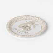 Gold Perfect Pear Vrijgezellenfeest Papier Borden Papieren Bordje (Gekanteld)