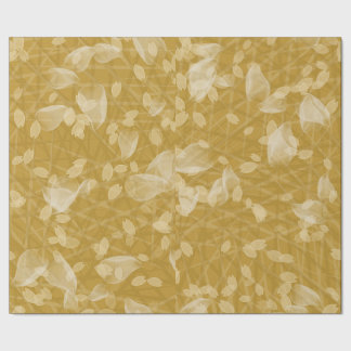 Gold Petal cadeaupapier